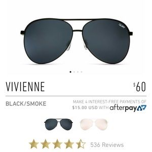 Quay Vivienne sunglasses NWT